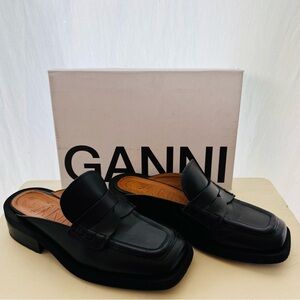 Ganni Oxford Loafer Mule